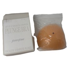Fashion Forms Translucent Nude Lift It Up Backless Strapless Bra Size C