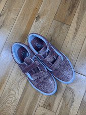 New Vans Womens Pink Glitter Shoes Size 7
