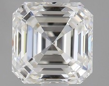 Asscher Cut 0.90 Carat Cert. GIA Natural Mined Diamond Loose G color VS2 clarity 3800.00 per carat
