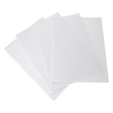 4 Pcs Corrugated Plastic Signs, 4mm 16 x 12 Inch White Corrugated Plastic Sheet