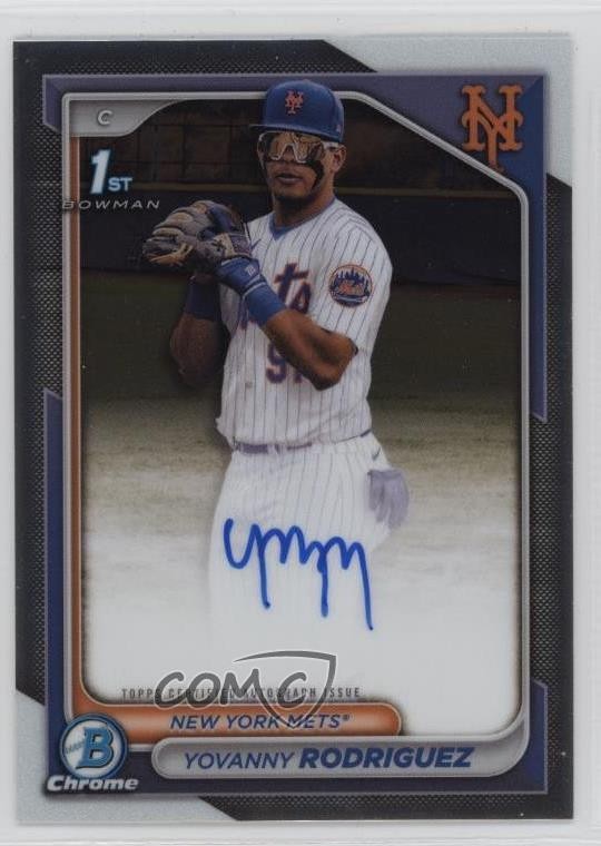 2024 Bowman Chrome Prospect Auto Yovanny Rodriguez #CPA-YR Auto 16e6