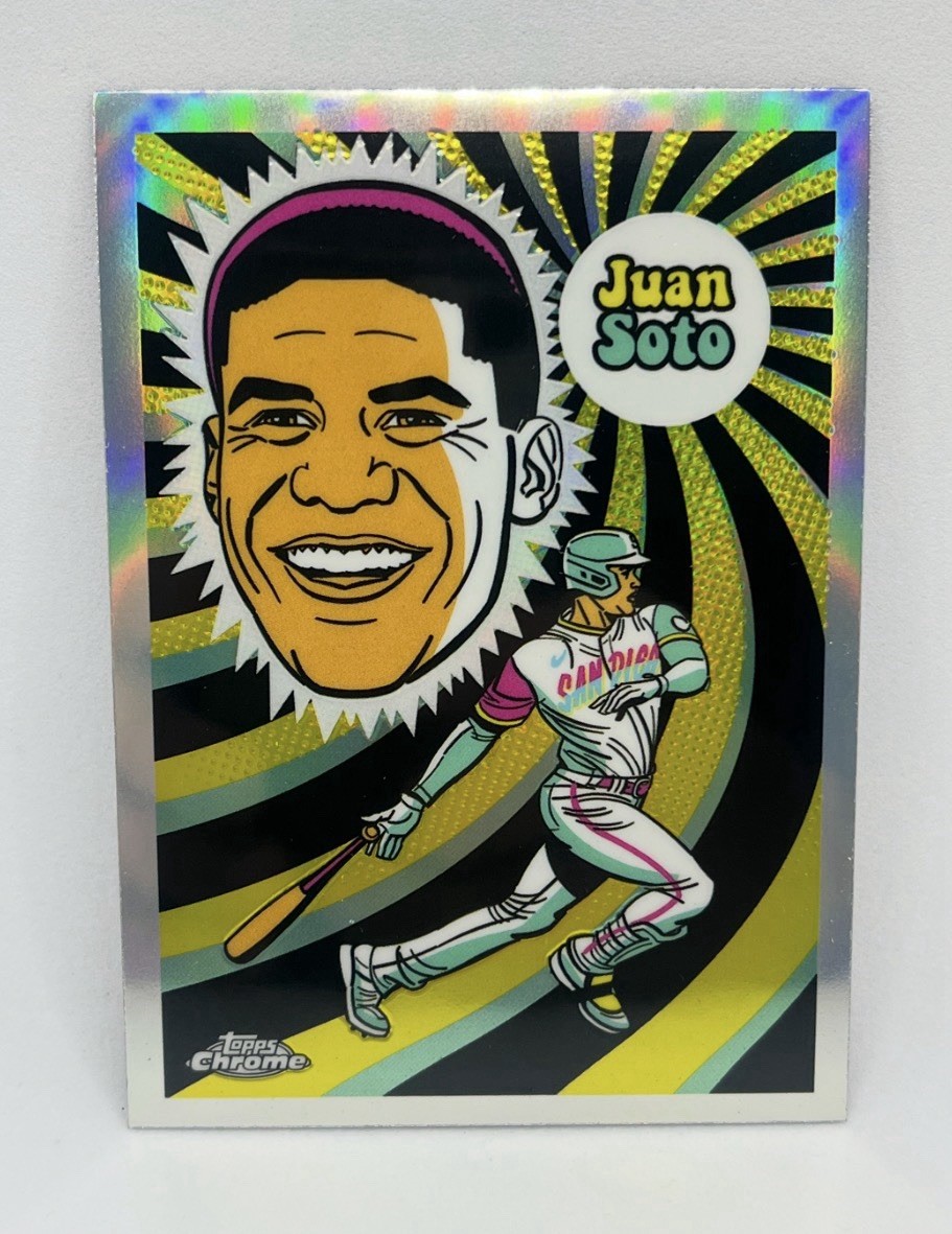 2023 Topps Chrome Ultraviolet All-Stars Juan Soto Padres Case Hit SP