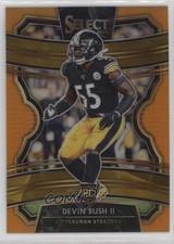 2019 Panini Select Concourse Orange Prizm /49 Devin Bush II #41 2r7
