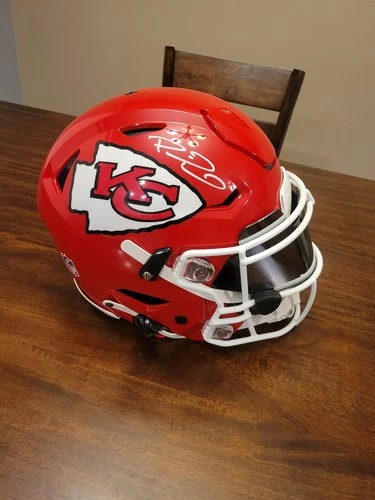 Patrick Mahomes Signed Full Size Speed Flex Helmet