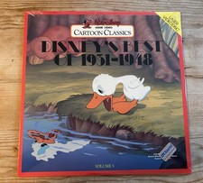 Disney  s Best Of 1931-1948, LASERDISC Sealed Fantastic Copy. Stored Properly