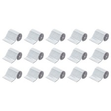 7200 PCS Glass Mirrors Disco Ball Tiles Self-Adhesive Silver 5x5mm 15Sheet