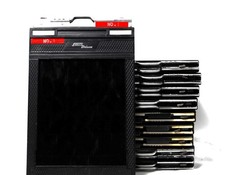  Lot of 10 Fidelity Deluxe 4x5 Cut Sheet Film Holders Exc 5 From JAPAN