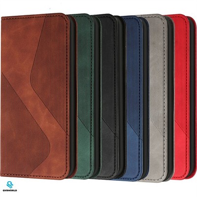 Hülle für ZTE Blade A76 A36 A56 A75 A53 A54 A34 Magnet Wallet Stand Handy Case