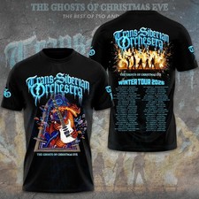 Trans-Siberian Orchestra 30th Anniversary Tour 2026 3D T-shirt Polyester BT2580