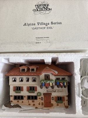 Dept. 56 Gasthof Eisl - Alpine Village Series Guest House #65404 - W/Cord