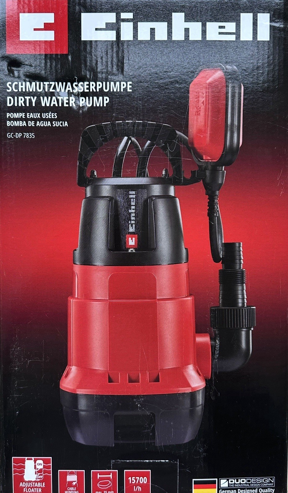 Einhell Schmutzwasserpumpe GC-DP 7835 - Image 2
