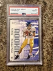 2000 SKYBOX IMPACT #27 TOM BRADY ROOKIE RC PSA 8