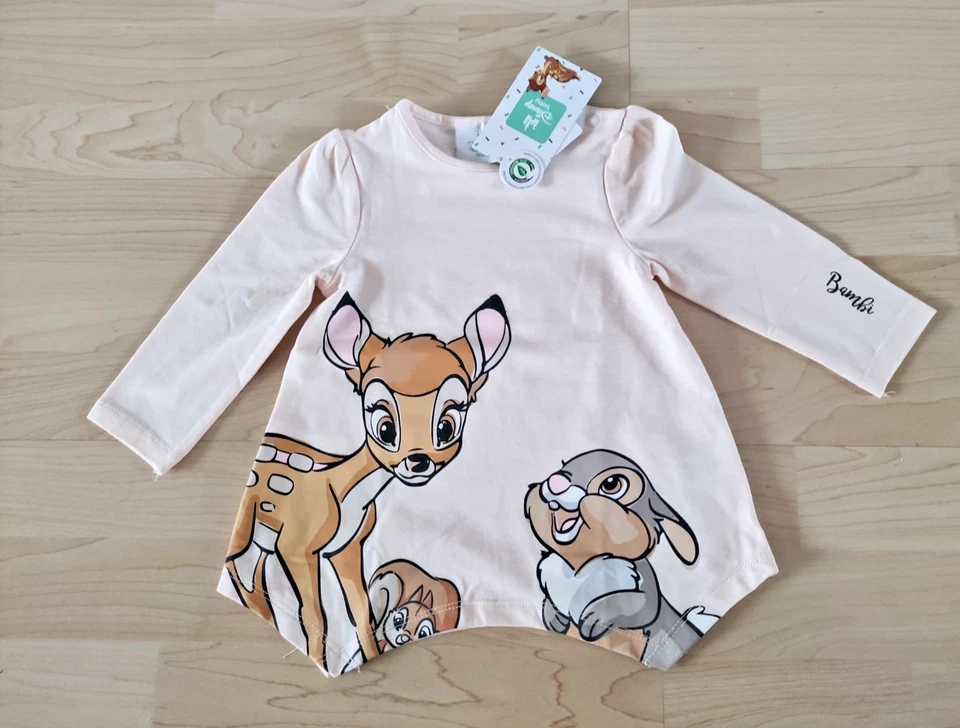 Disney Baby Sweatshirt Bambi Gr. 80 Neu