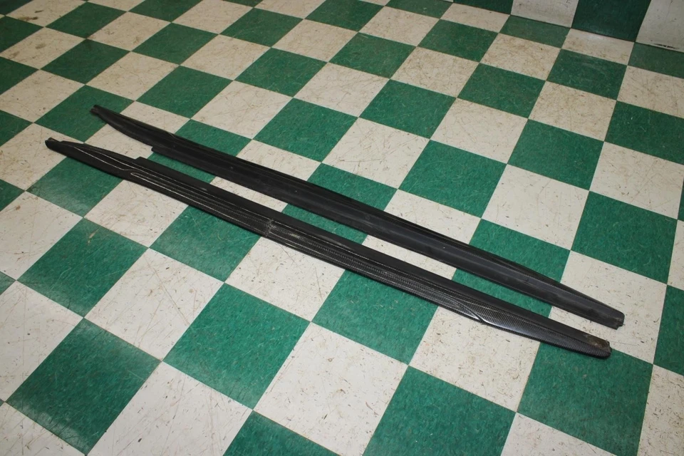 14-19 CTS *DMG* Aftermarket Carbon Fiber RH LH Side Skirt Rocker Molding Pair 2x - Image 3 of 4