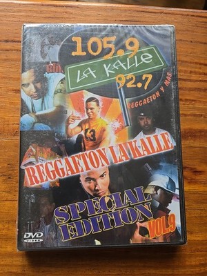 Rare NEW OOP Latin Music DVD 105.9 Reggaeton La Kalle Vol. 9 