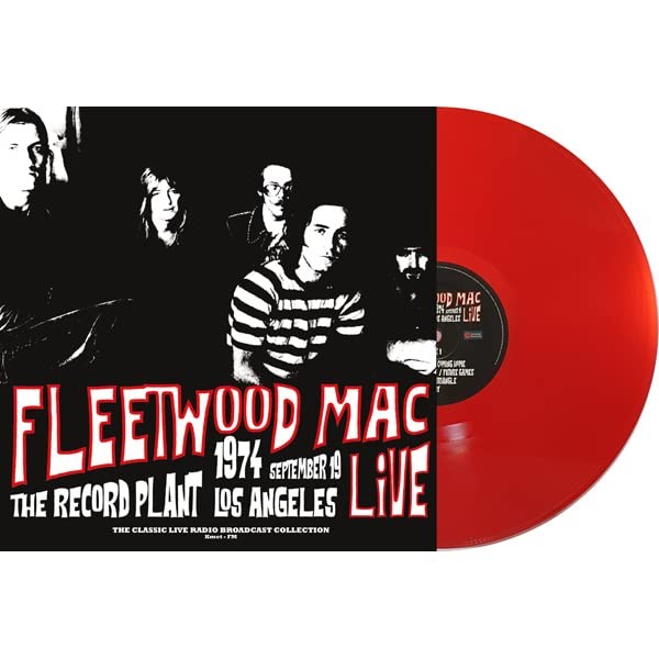 Fleetwood Mac - Live At The Record Plant 1974 Red Vinyl - Vinyl Record - G3Z-image
