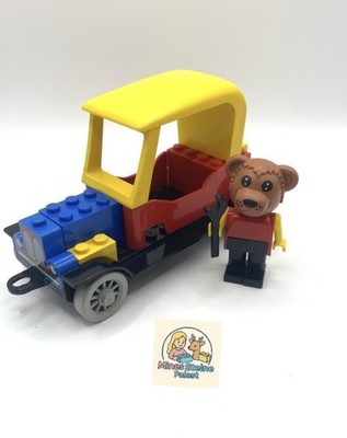 (L-1/FK) Lego Fabuland 3629 Barney Bear Mit Auto 