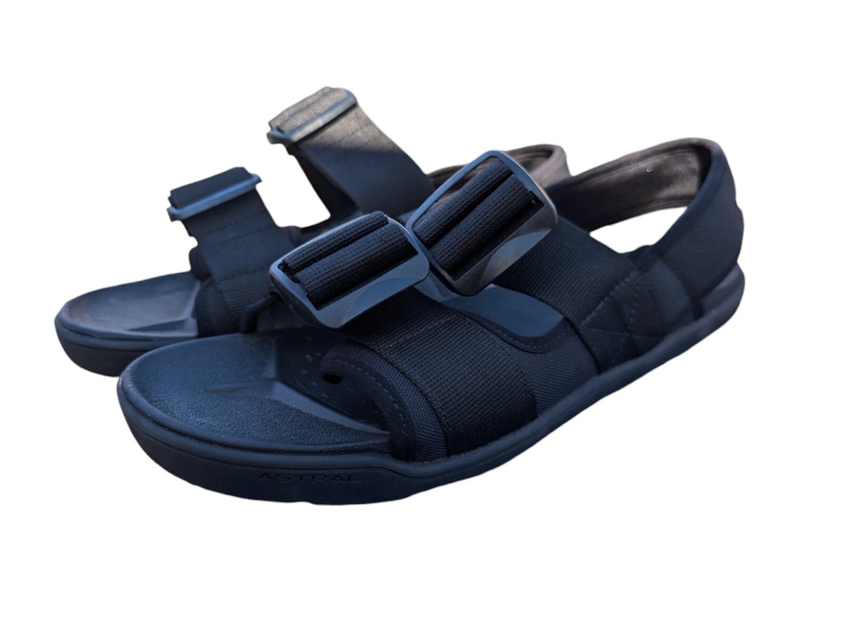 Astral Webber Sandals - Stealth Black - Men Size 11 Gently 