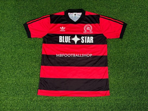 Queens Park Rangers 1986 1987 VINTAGE RETRO FOOTBALL SHIRT JERSEY AWAY SIZE L - Picture 3 of 12