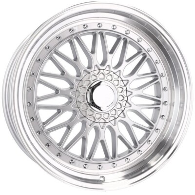 Voxx RS Style R14 4x100 alloy wheels 4x14 inch Silver Pol Lip Felgen Classic