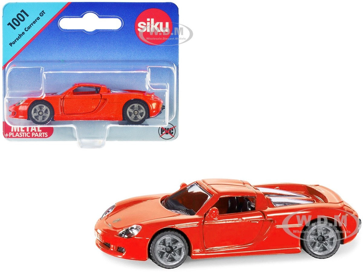 PORSCHE CARRERA GT RED DIECAST MODEL CAR BY SIKU 1001 | eBay