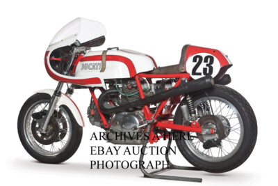 Ducati 750 SS 1974 750SS motorcycle photo factory press photograph
