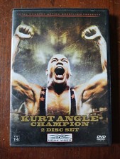 TNA Kurt Angle Champion 2 Disc Set Wrestling (DVD, 2008) Impact OOP