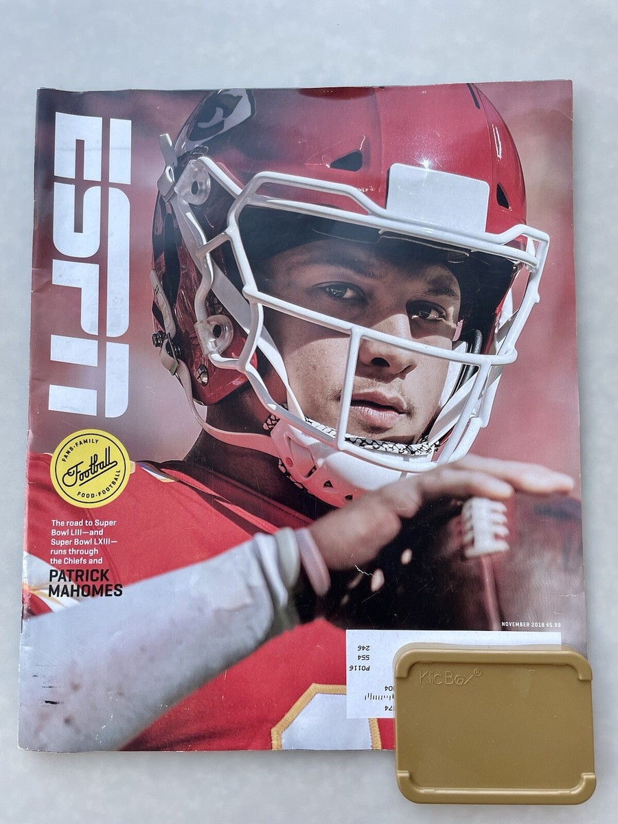 Lot Of 3 ESPN Magazines 2018 PATRICK MAHOMES NBA PREVIEW 2019