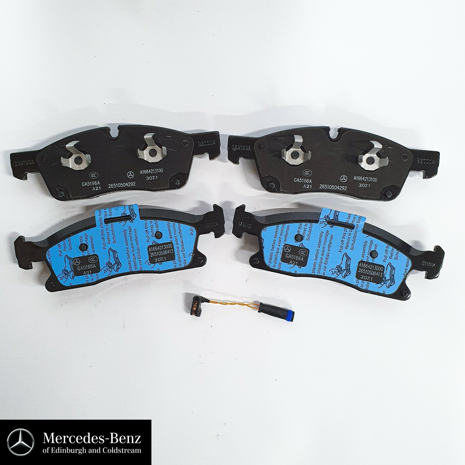 Mercedes-Benz A0004209600 Disk Brake Pads for sale online | eBay