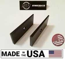 SR FOR Tacoma /Sierra /Chevy Tahoe Axle Shims Leaf Wedge 2.5 Angle Correction BK