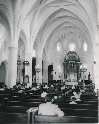 SANTO DOMINGO ca. 1950 - 3 Fotos Kathedrale Dominikanische Republik - GF 725