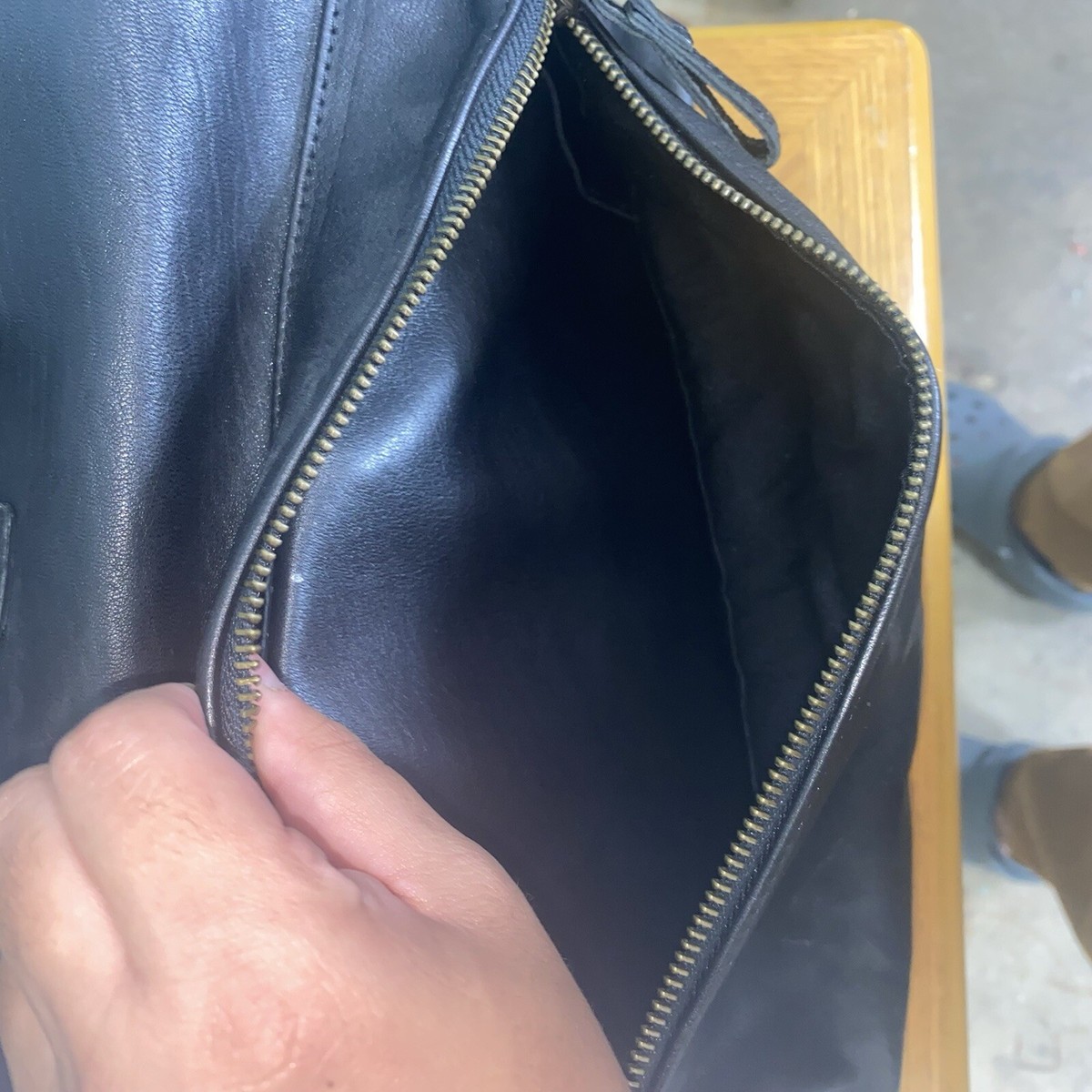 Corsia Leather Black‎ Backpack Corsia Leather Black Backpack | eBay main image 4