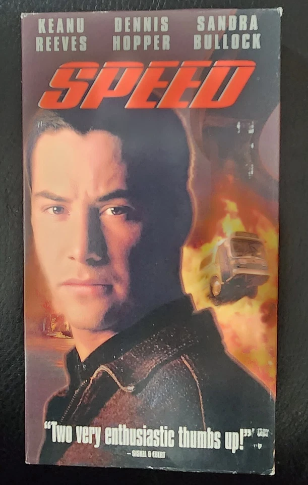 Action VHS Movies LOT Keanu Reaves Chain Reaction (VHS, 1996) / Speed VHS '94 - Image 2 of 4