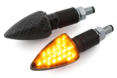 Blinker LED Black Line real carbon-look