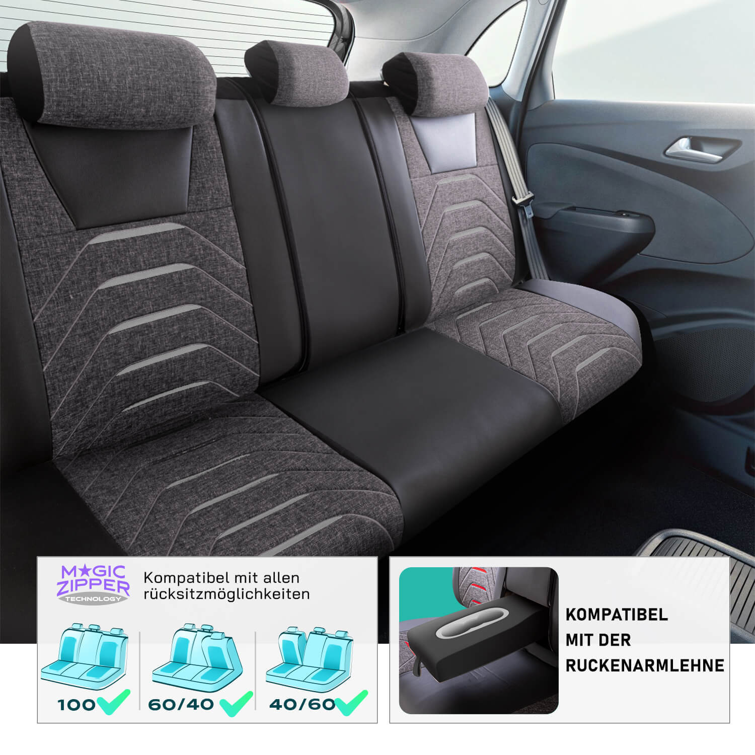 Car Seat Covers Housse de Siège Convient pour Hyundai I30 Bodrum