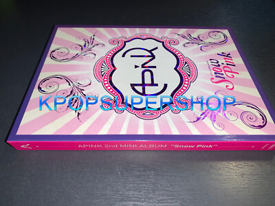 APink 2nd Mini Album - Snow Pink CD Photobook Great Condition