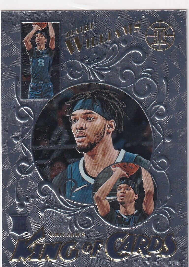2021-22 ILLUSIONS KING OF CARDS RC ZIAIRE WILLIAMS MEMPHIS 2021-22 ILLUSIONS KING OF CARDS RC ZIAIRE WILLIAMS MEMPHIS