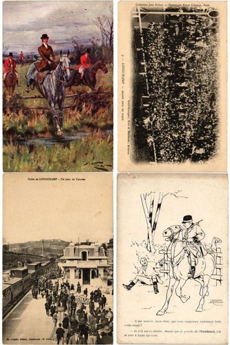 HORSE RACING SPORT 41 Vintage Postcards (L5693) - Picture 11 of 11