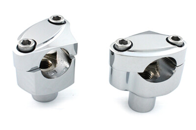 1-1/2'' Riser Set Chrome for Harley Davidson by V-Twin