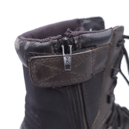 Bates Tactical Sport Herren Größe 12 Schwarz Leder Seitlicher Reißverschluss Kampfstiefel E02261 - Bild 16 von 20