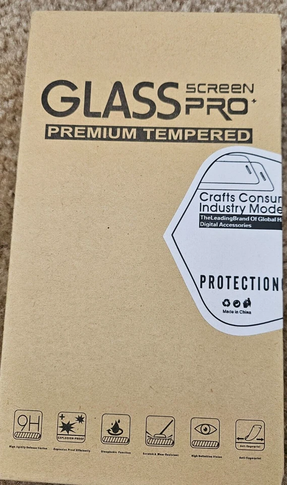 (2 Packs) Premium Tempered Glass Screen Protector Samsung Galaxy Tab Tablet(A2) - Image 3 of 4