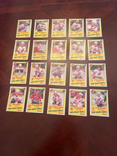1986-87 Independent Insurance New Jersey Devils NHL Hockey Set of 20 - MT
