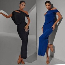 Latin Rumba Samba Tango Salsa Ballroom Practice Dance Dress Paso Doble Dancewear
