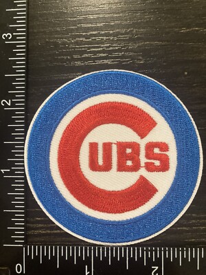 CHICAGO CUBS MLB BASEBALL EMBROIDERED IRON ON PATCH
