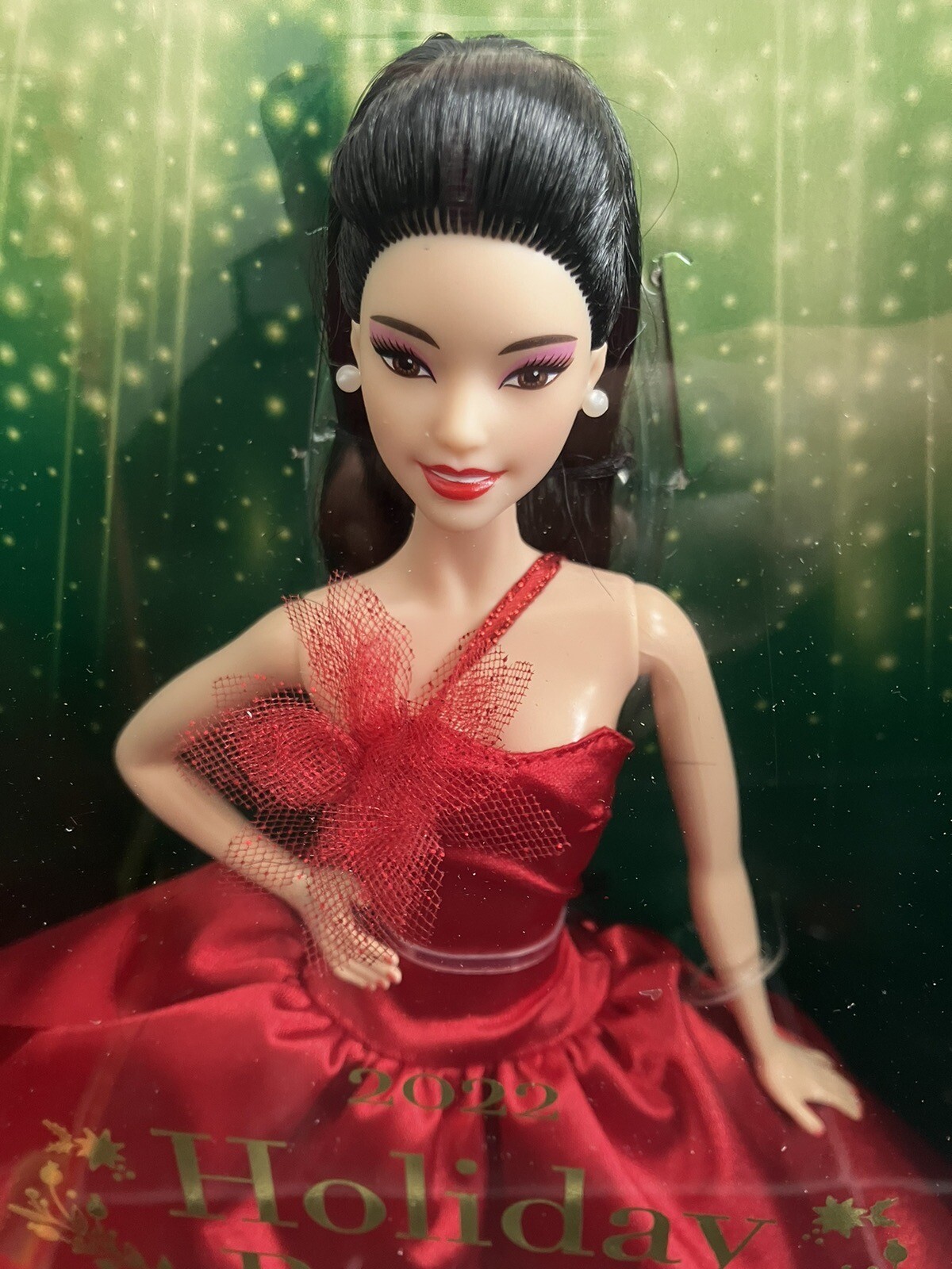 Mattel Barbie Holiday Barbie 2022 Asian Doll eBay