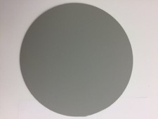  10 Pk Yard Signs Circle- Silver - 17.5" Diameter - with H-Stakes