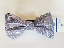 Ryan Seacrest Distinction Men's Silk Bow Tie Wakefield Paisley Retail $49.50 New