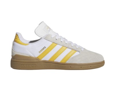 Adidas Busenitz, IG5254, White / preloved yellow, Size 11 US Mens