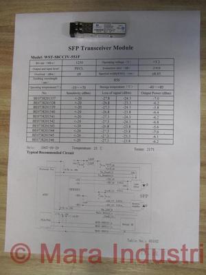 Foundry Networks E1MG-SX Optical Transceiver WST- S8CCIV-551F