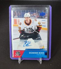 2021-22 AHL Base Auto #67 Dominik Bokk - Chicago Wolves